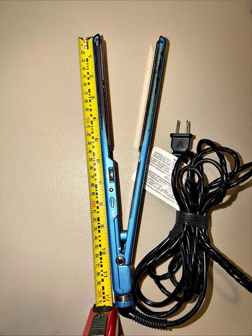 BaBylissPRO Blue Hair Straightener - Picture 3 of 10